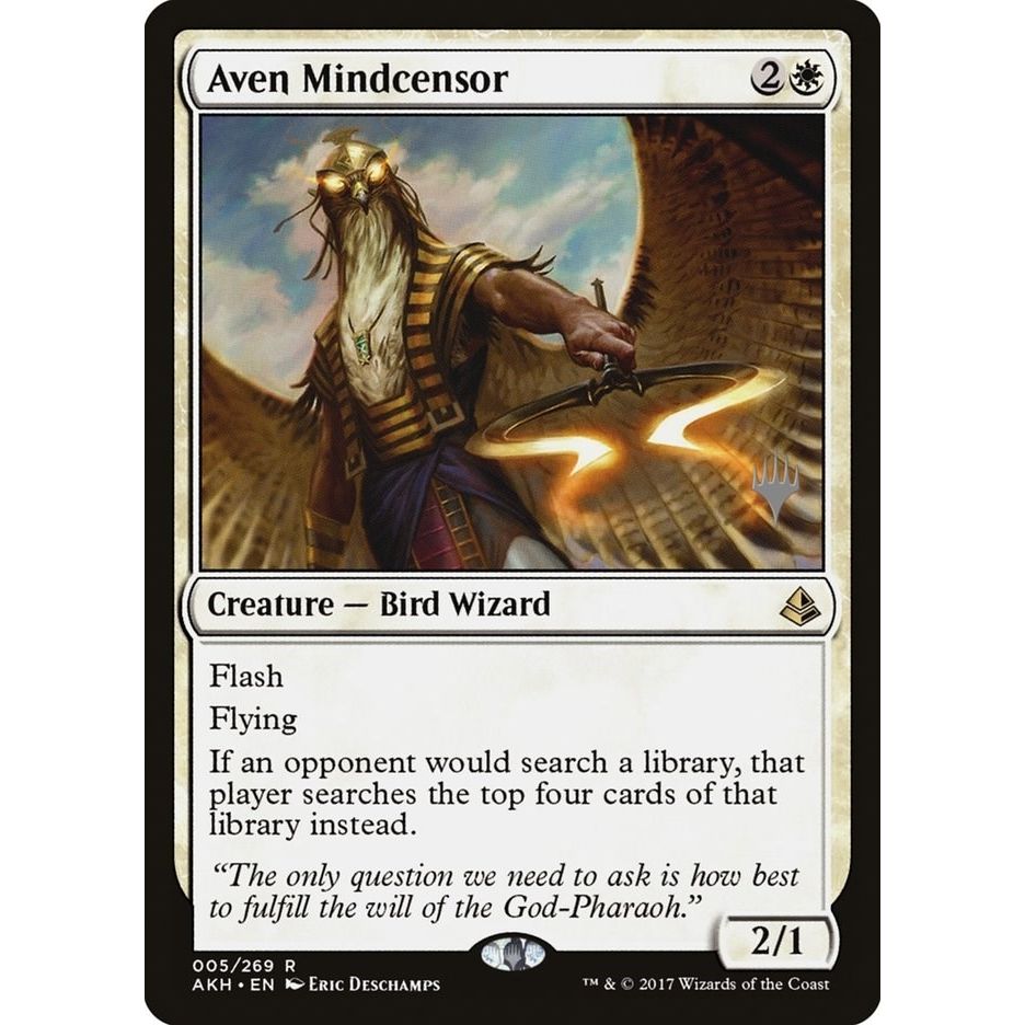 Image for Aven Mindcensor (5) (PPTHB) - Magic: The Gathering