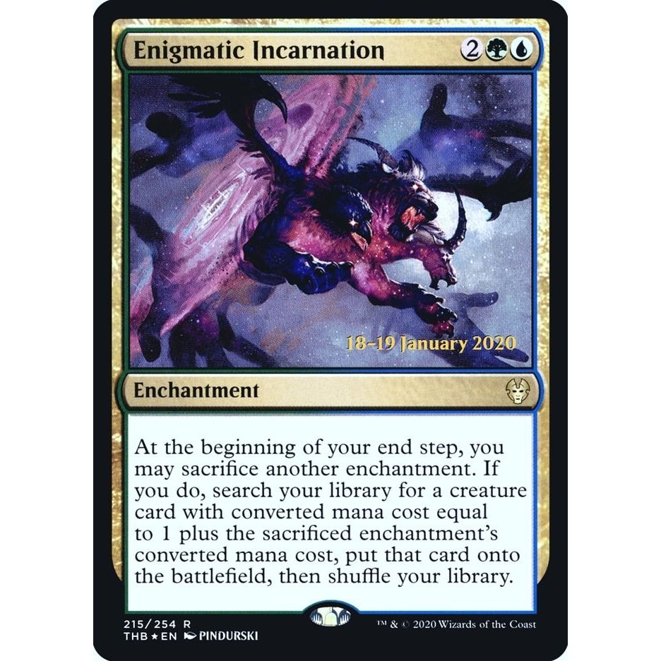 Image for Enigmatic Incarnation (215) (PRE) - Magic: The Gathering
