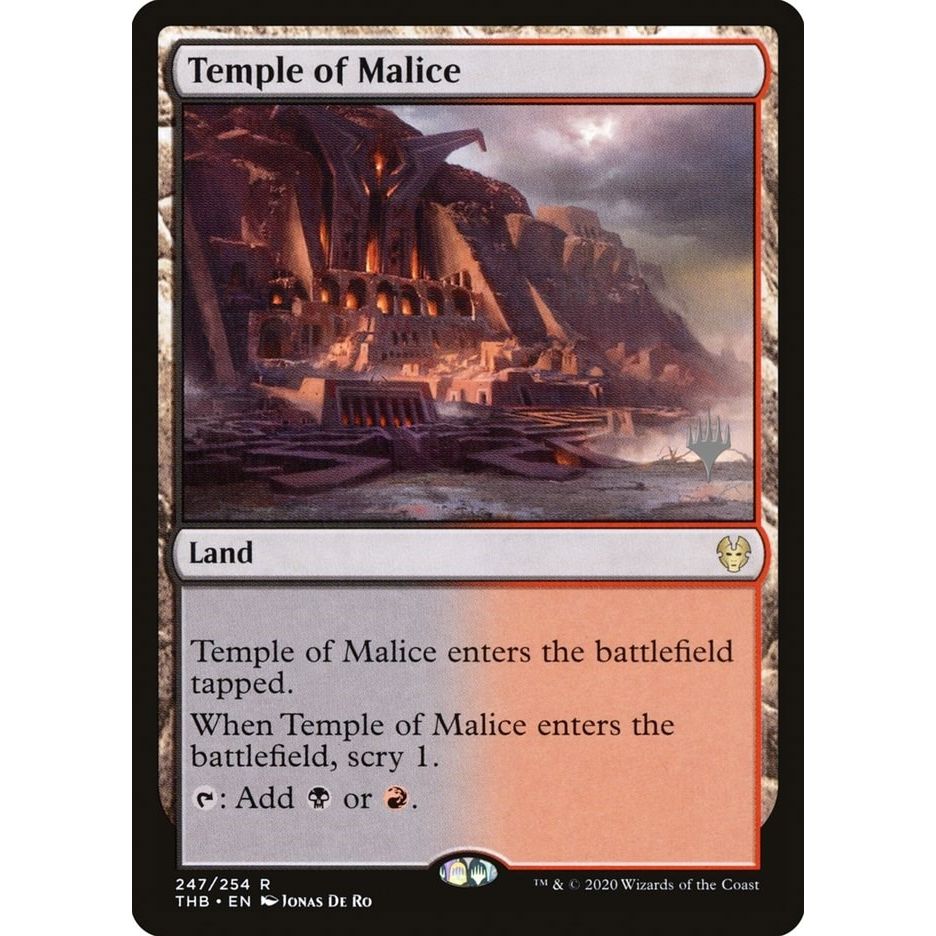 Image for Temple of Malice (247) (PPTHB) - Magic: The Gathering