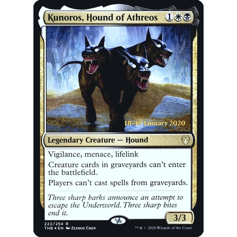 Image for Kunoros, Hound of Athreos (222) (PRE) - Magic: The Gathering