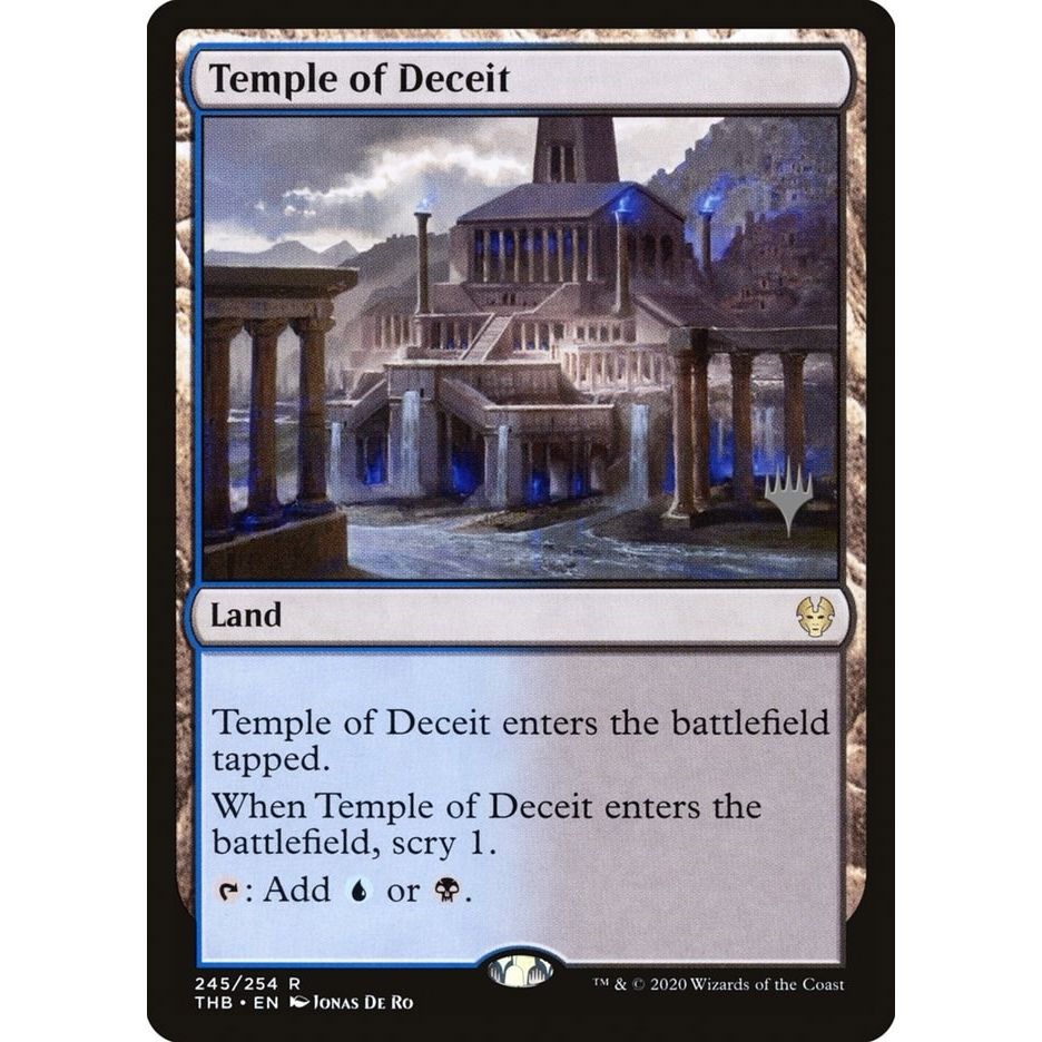 Image for Temple of Deceit (245) (PPTHB) - Magic: The Gathering