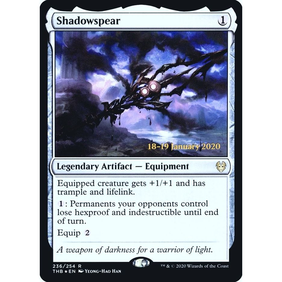 Image for Shadowspear (236) (PRE) - Magic: The Gathering