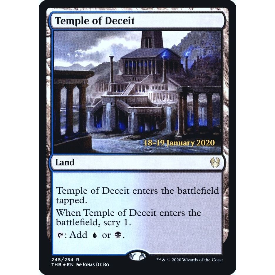 Image for Temple of Deceit (245) (PRE) - Magic: The Gathering
