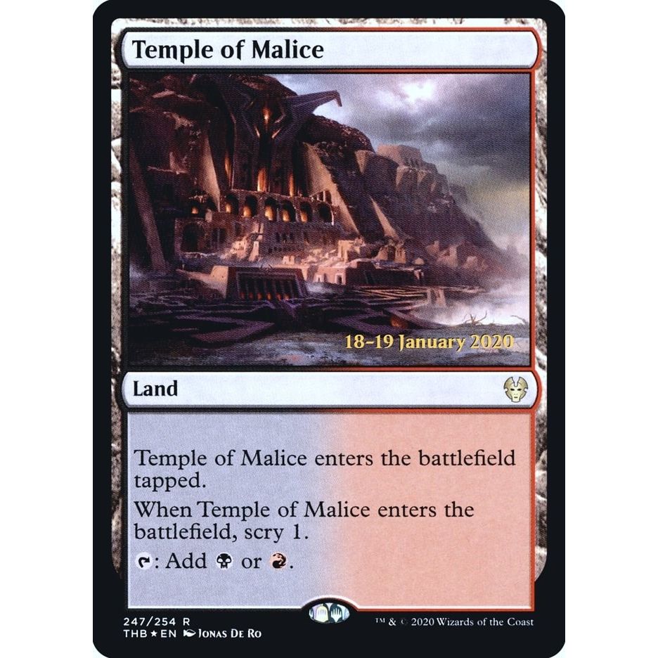 Image for Temple of Malice (247) (PRE) - Magic: The Gathering