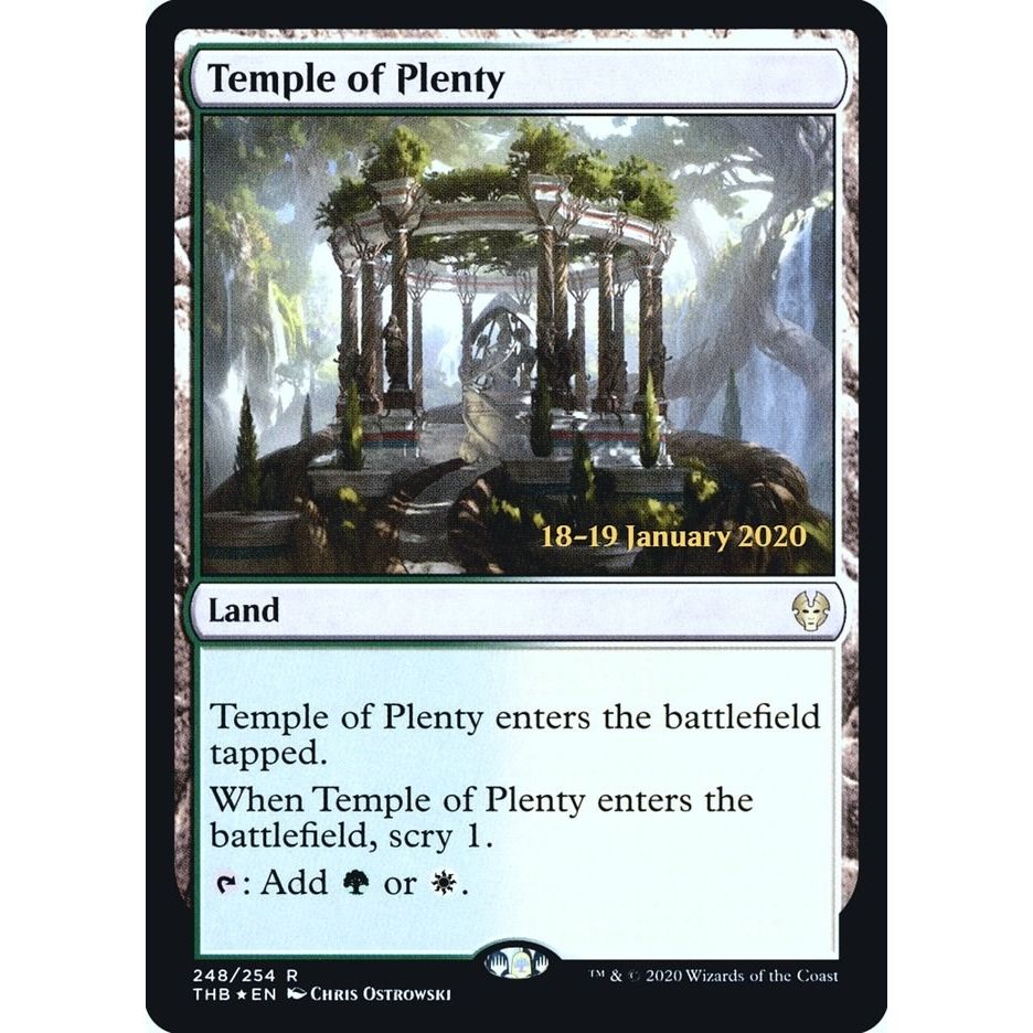 Image for Temple of Plenty (248) (PRE) - Magic: The Gathering