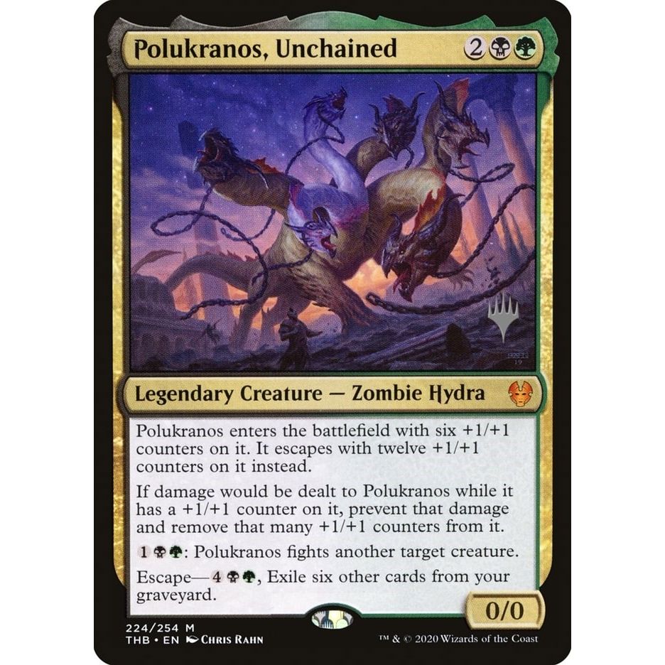 Image for Polukranos, Unchained (224) (PPTHB) - Magic: The Gathering