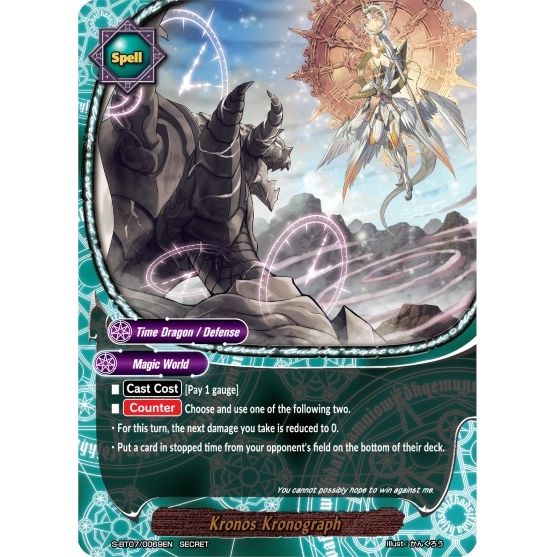Image for Kronos Kronograph (S-BT07/0069EN) (S-BT07) - Future Card BuddyFight