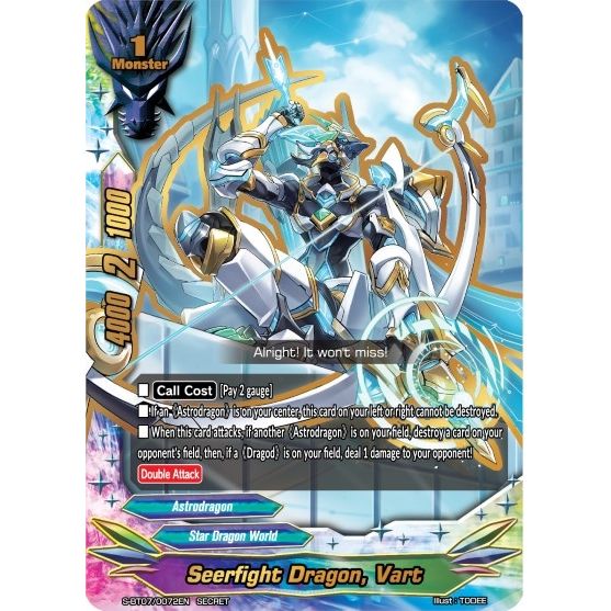 Image for Seerfight Dragon, Vart (S-BT07/0072EN) (S-BT07) - Future Card BuddyFight
