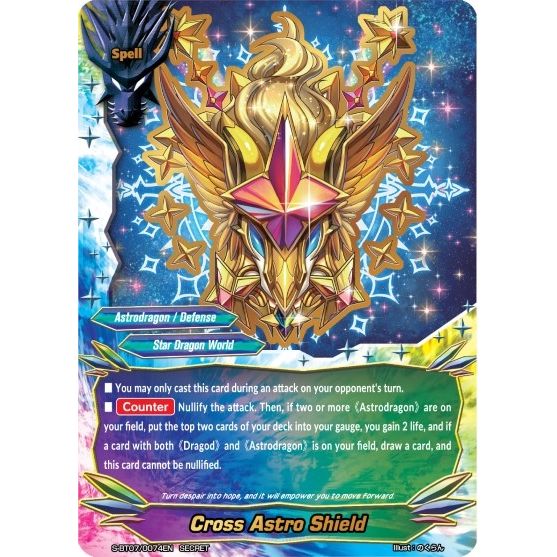 Image for Cross Astro Shield (S-BT07/0074EN) (S-BT07) - Future Card BuddyFight