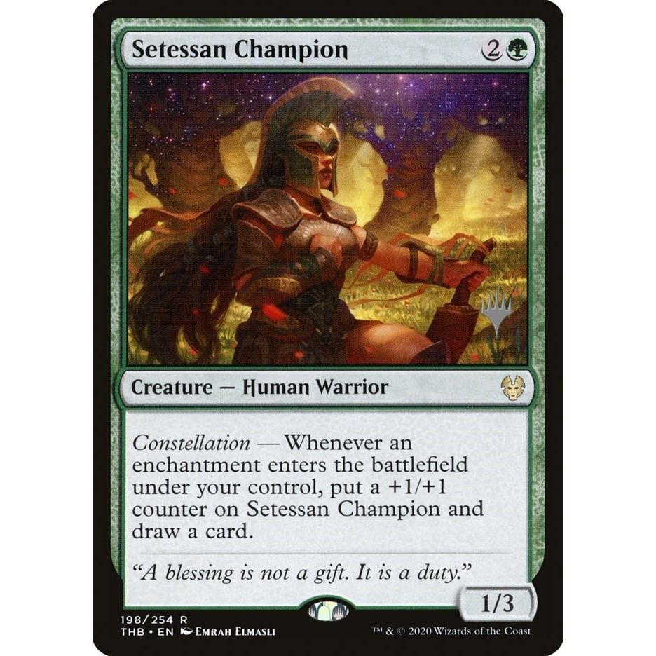 Image for Setessan Champion (198) (PPTHB) - Magic: The Gathering