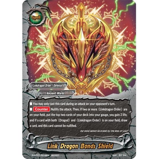 Image for Link Dragon Bonds Shield (S-BT07/0079EN) (S-BT07) - Future Card BuddyFight