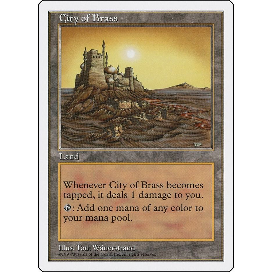 Image for City of Brass (5ED) - Magic: The Gathering