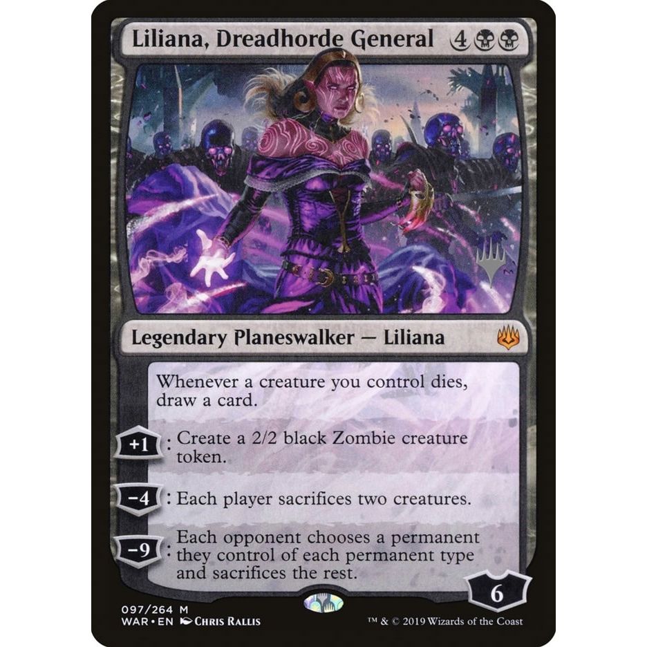 Image for Liliana, Dreadhorde General (97) (PPTHB) - Magic: The Gathering