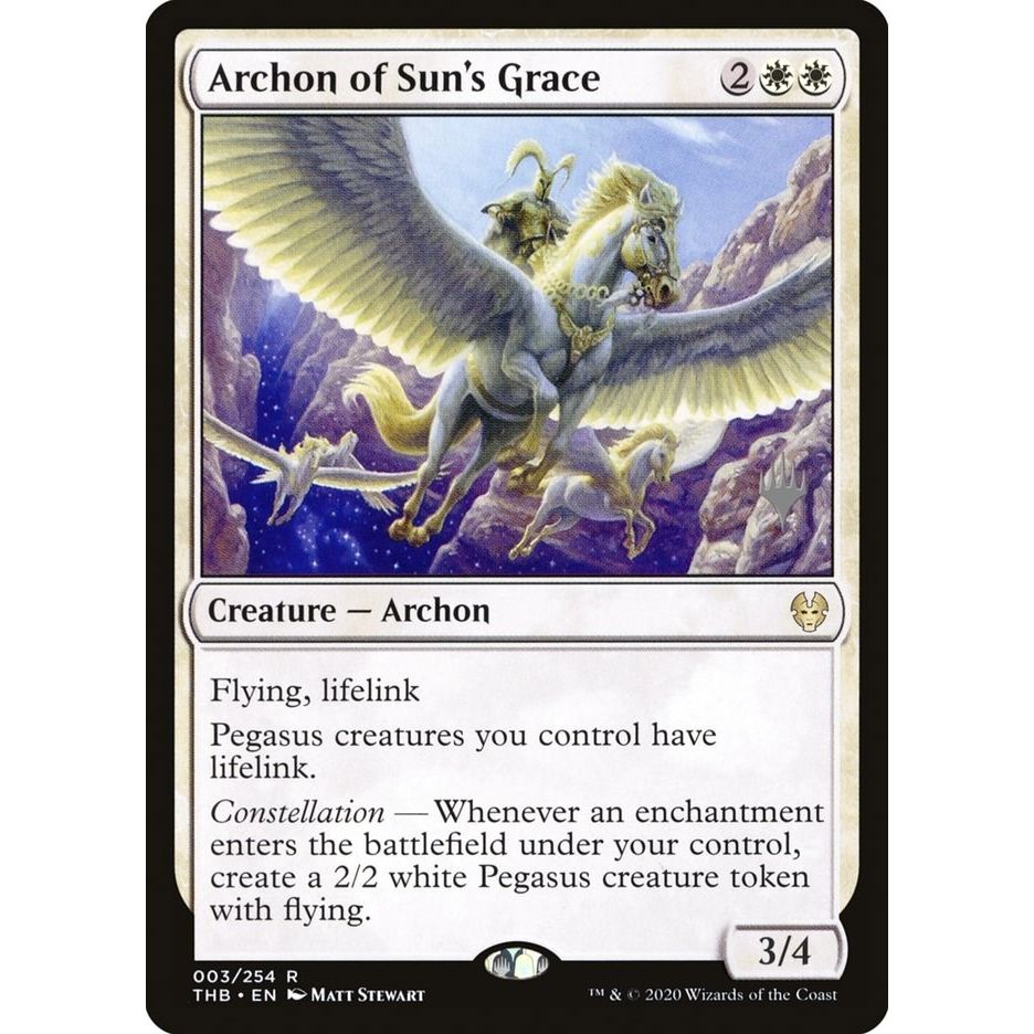 Image for Archon of Sun's Grace (3) (PPTHB) - Magic: The Gathering
