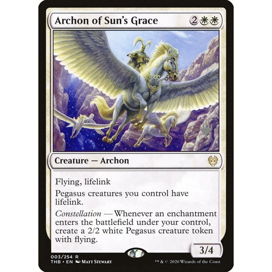 Image for Archon of Sun's Grace (3) (PPTHB) - Magic: The Gathering