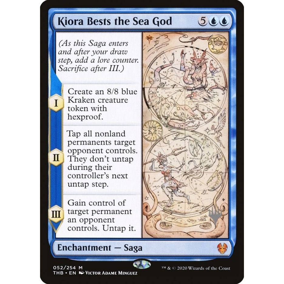 Image for Kiora Bests the Sea God (52) (PPTHB) - Magic: The Gathering