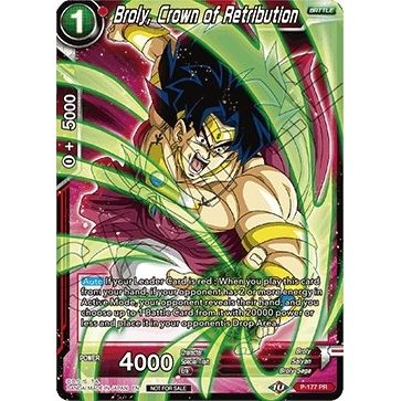 Image for Broly, Crown of Retribution (P-177) (PR) - Dragon Ball Super: Masters