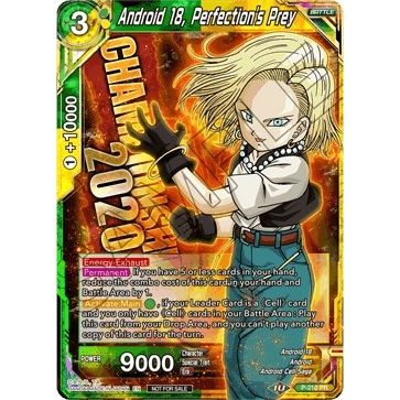 Image for Android 18, Perfection's Prey (P-210) (PR) - Dragon Ball Super: Masters