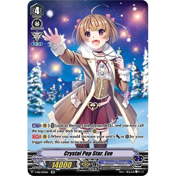 Image for Crystal Pop Star, Eve (SP) (V-EB11/SP01EN) (V-EB11) - Cardfight Vanguard