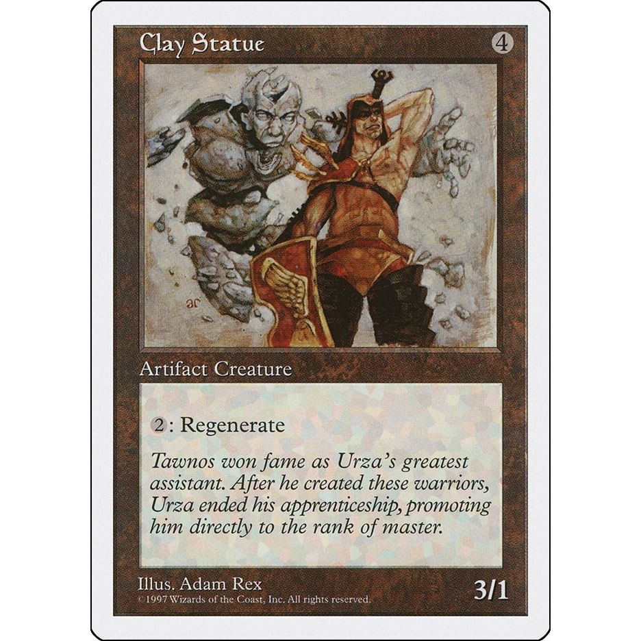 Image for Clay Statue (5ED) - Magic: The Gathering
