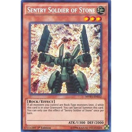 Image for Sentry Soldier of Stone (MVP1-ENS12) (MVP1-ENS) - YuGiOh