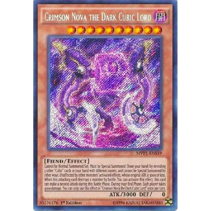 Image for Crimson Nova the Dark Cubic Lord (MVP1-ENS39) (MVP1-ENS) - YuGiOh
