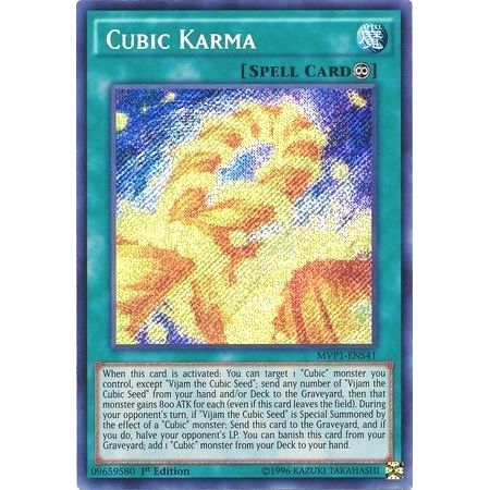 Image for Cubic Karma (MVP1-ENS41) (MVP1-ENS) - YuGiOh