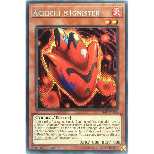 Image for Achichi @Ignister (IGAS-EN004) (IGAS) - YuGiOh