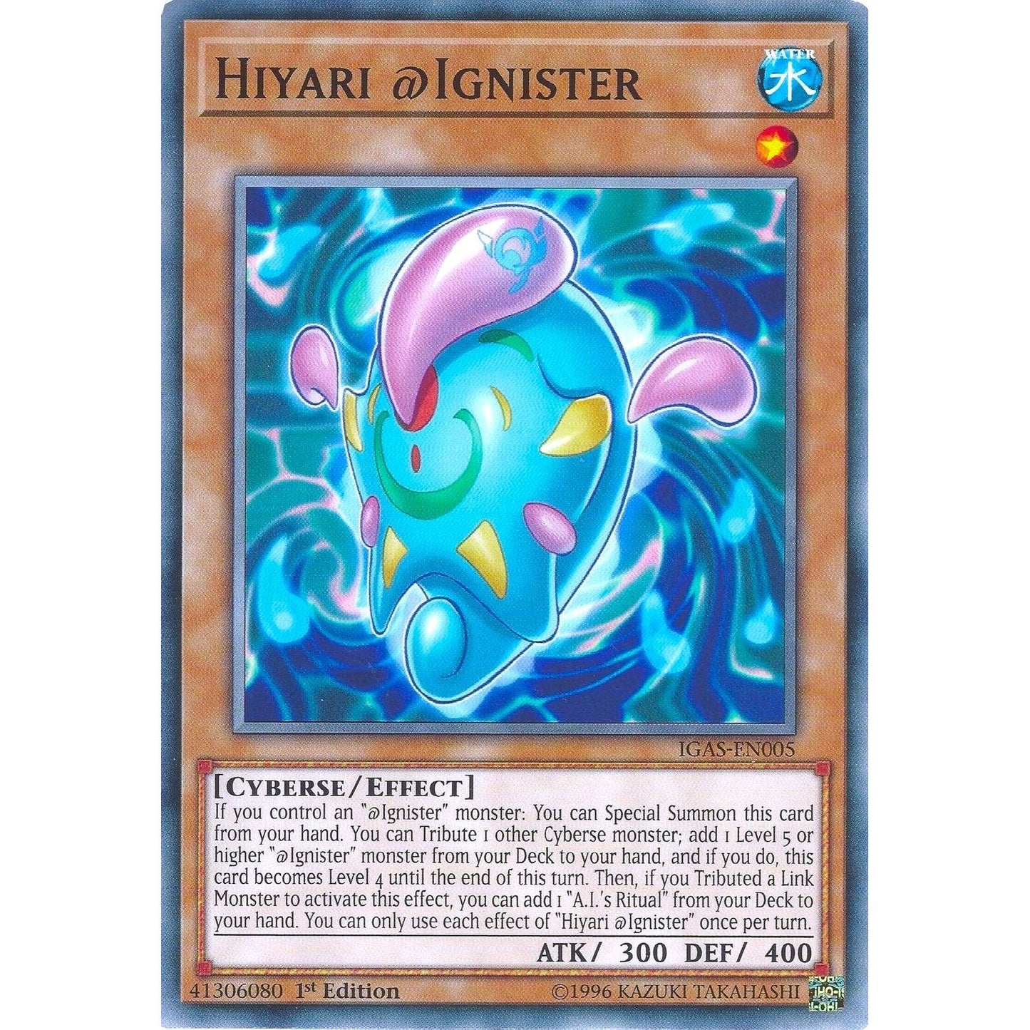Image for Hiyari @Ignister (IGAS-EN005) (IGAS) - YuGiOh