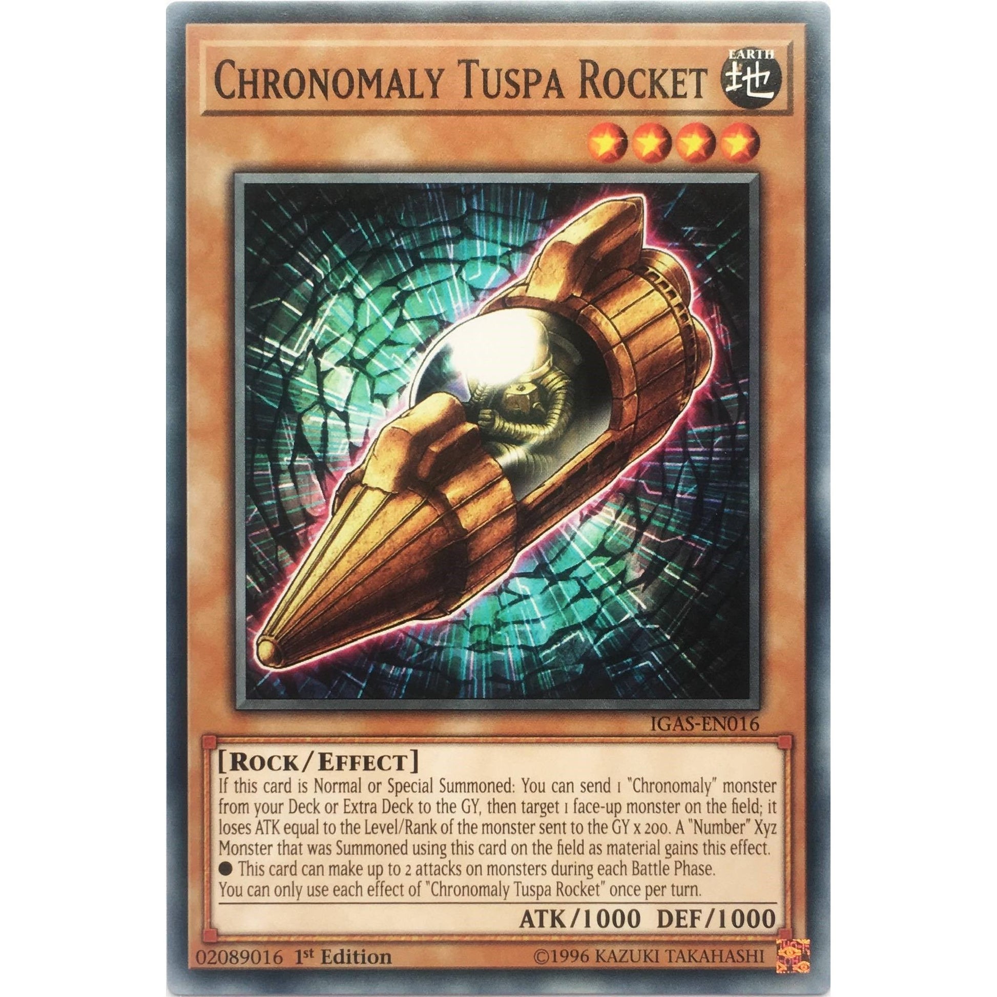 Image for Chronomaly Tuspa Rocket (IGAS-EN016) (IGAS) - YuGiOh