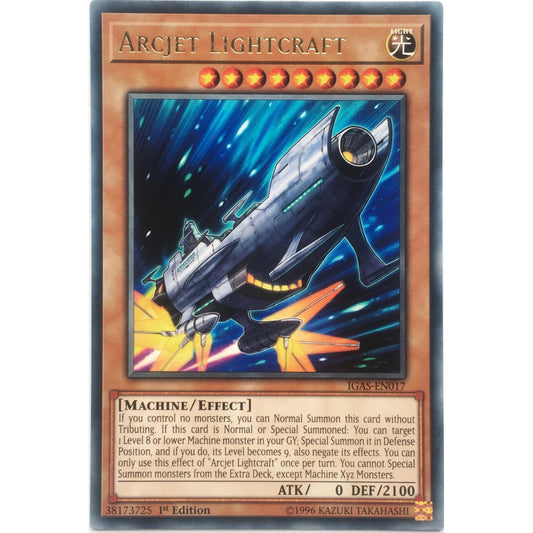 Image for Arcjet Lightcraft (IGAS-EN017) (IGAS) - YuGiOh