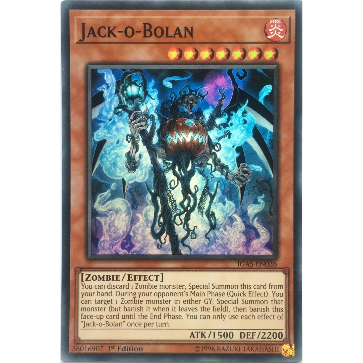 Image for Jack-o-Bolan (IGAS-EN026) (IGAS) - YuGiOh