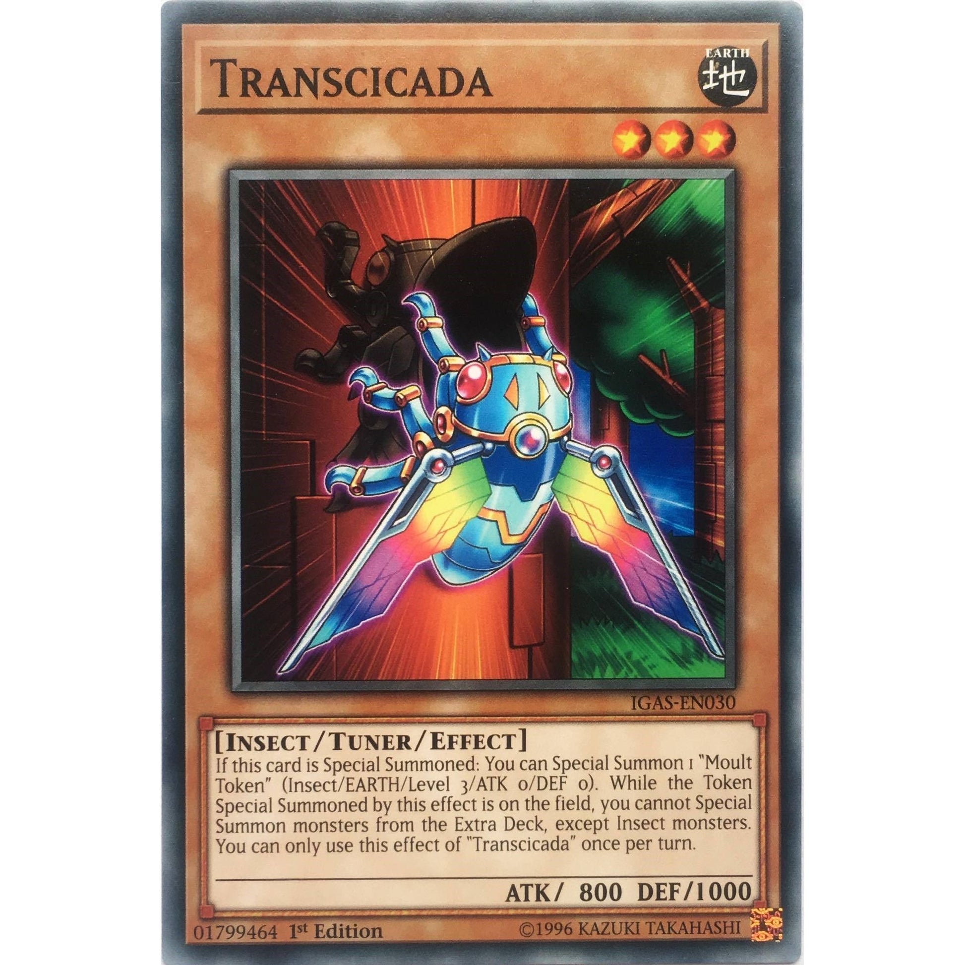 Image for Transcicada (IGAS-EN030) (IGAS) - YuGiOh
