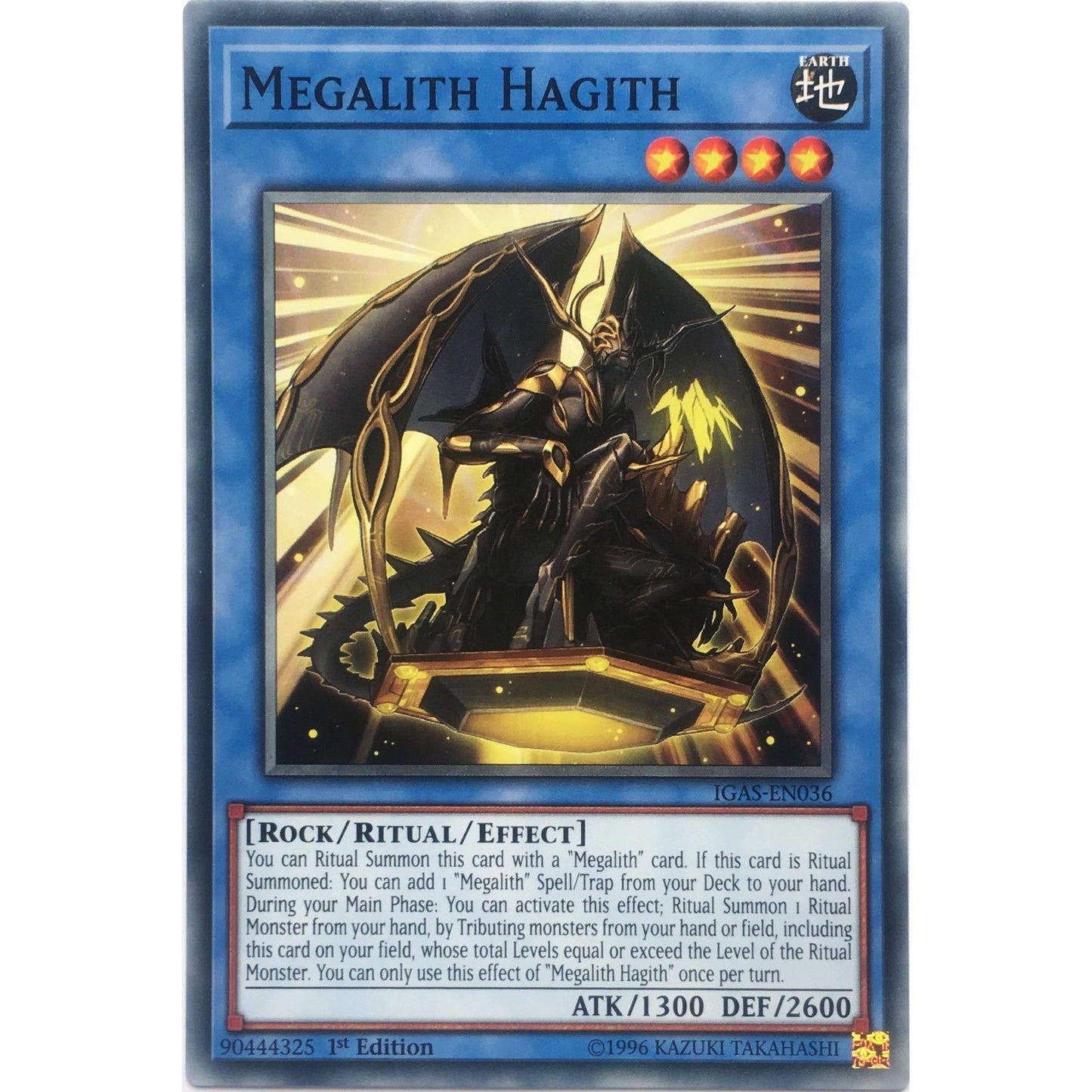 Image for Megalith Hagith (IGAS-EN036) (IGAS) - YuGiOh