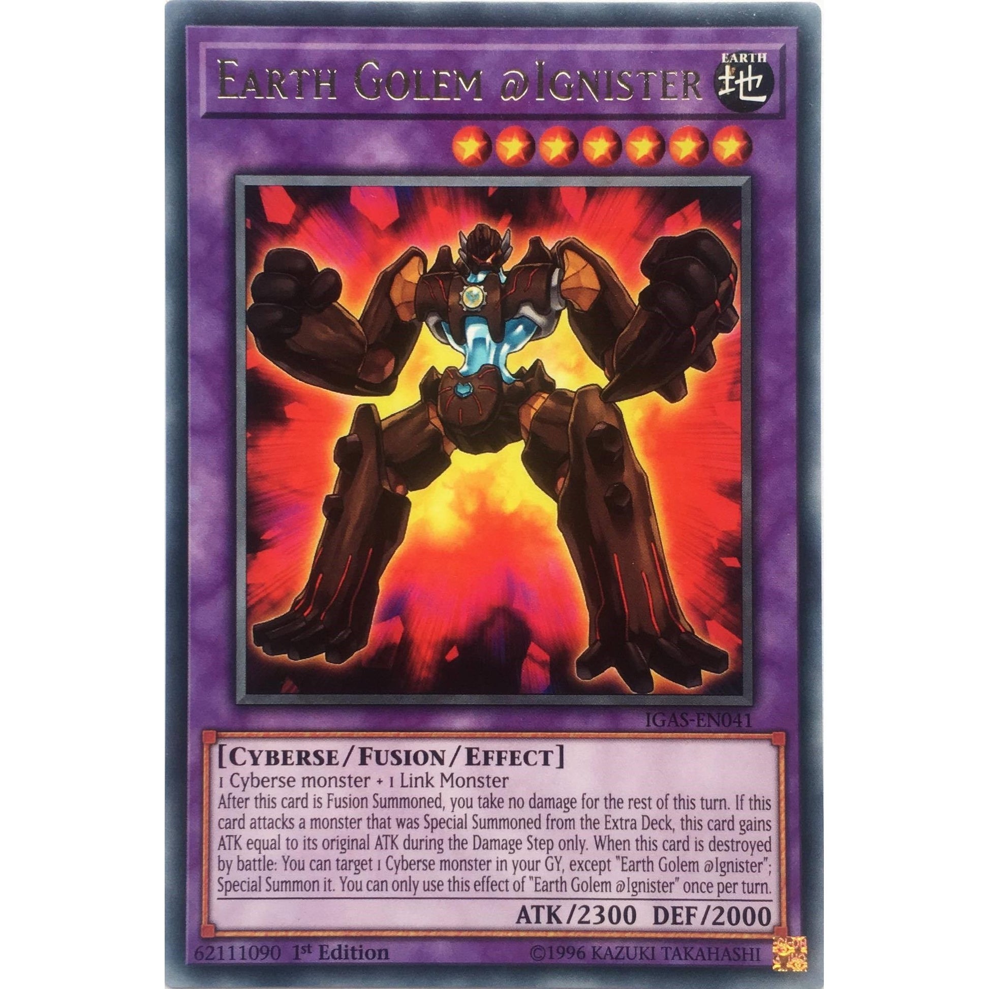 Image for Earth Golem @Ignister (IGAS-EN041) (IGAS) - YuGiOh