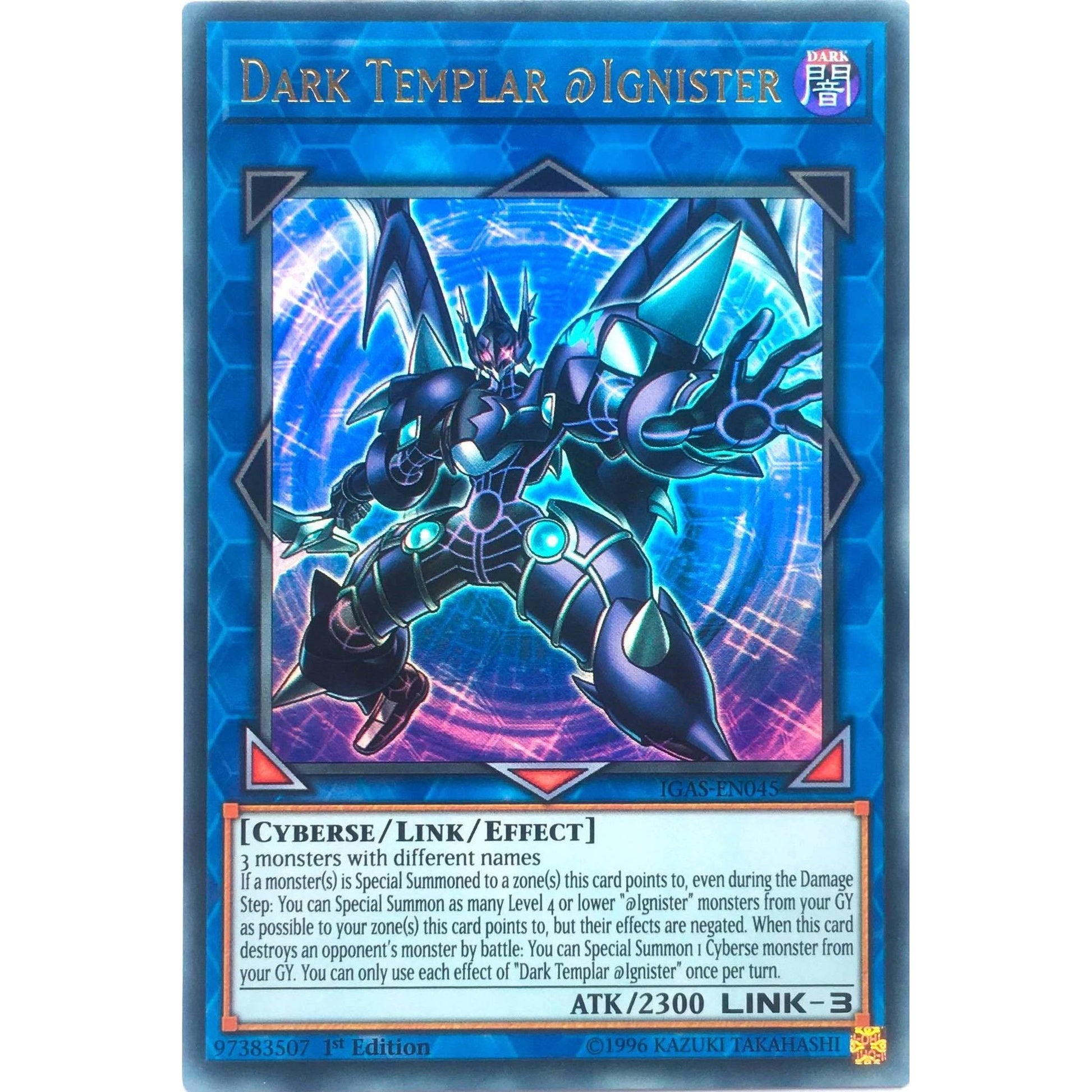 Image for Dark Templar @Ignister (IGAS-EN045) (IGAS) - YuGiOh