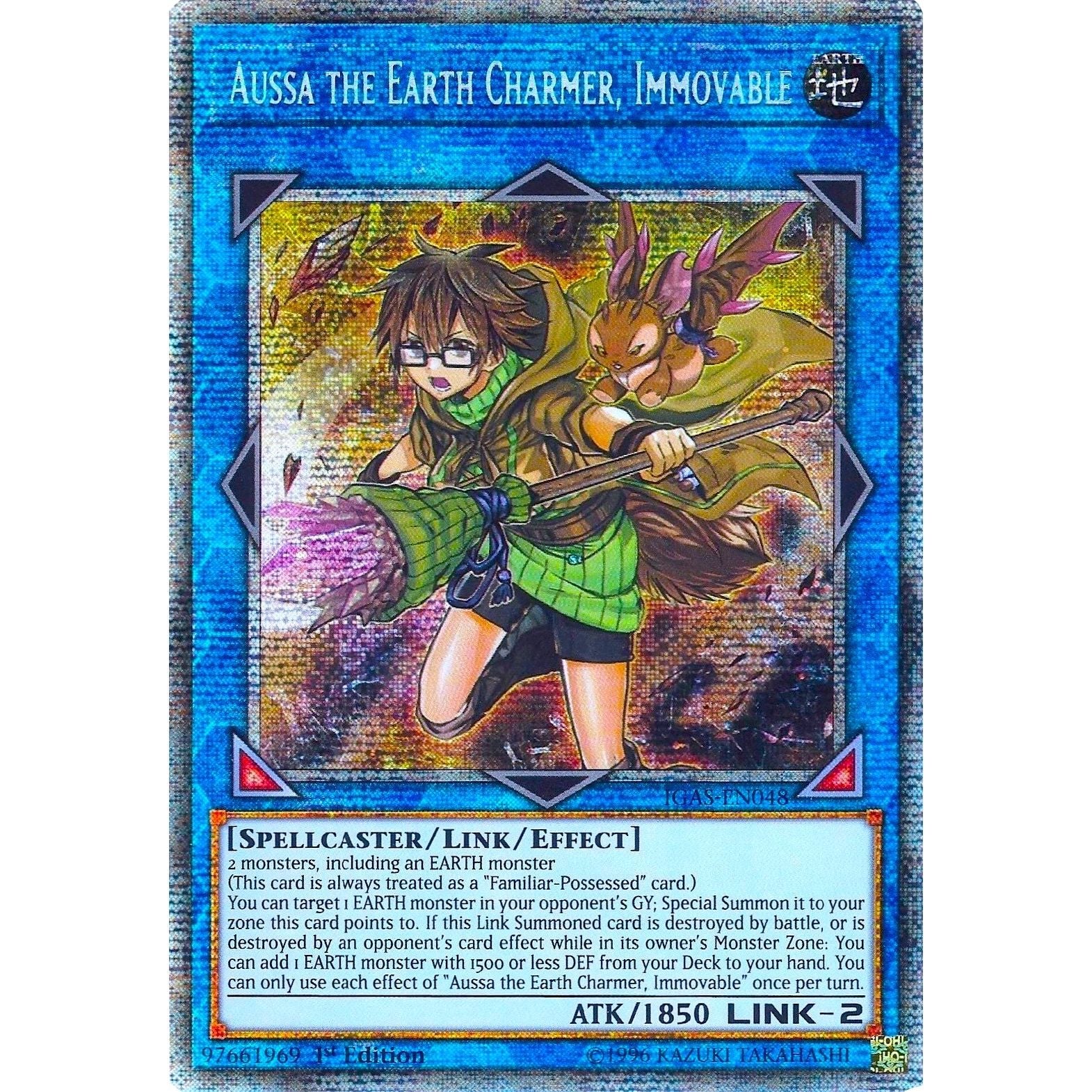 Image for Aussa the Earth Charmer, Immovable (Starlight Rare) (IGAS-EN048) (IGAS) - YuGiOh