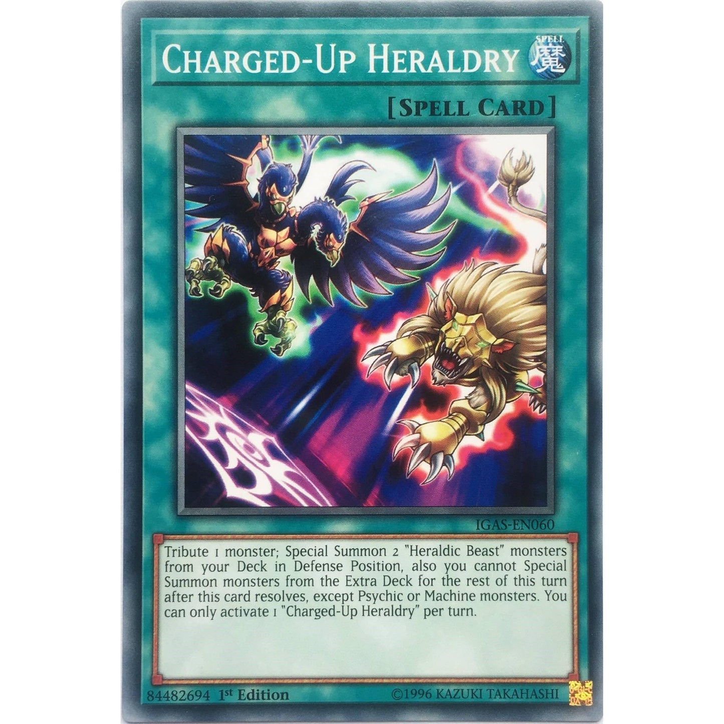 Image for Charged-Up Heraldry (IGAS-EN060) (IGAS) - YuGiOh