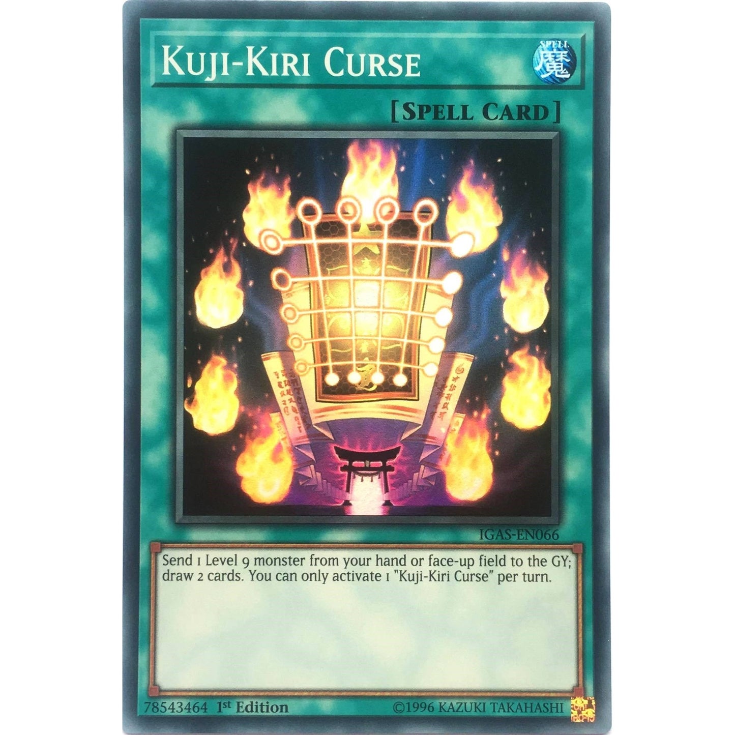 Image for Kuji-Kiri Curse (IGAS-EN066) (IGAS) - YuGiOh