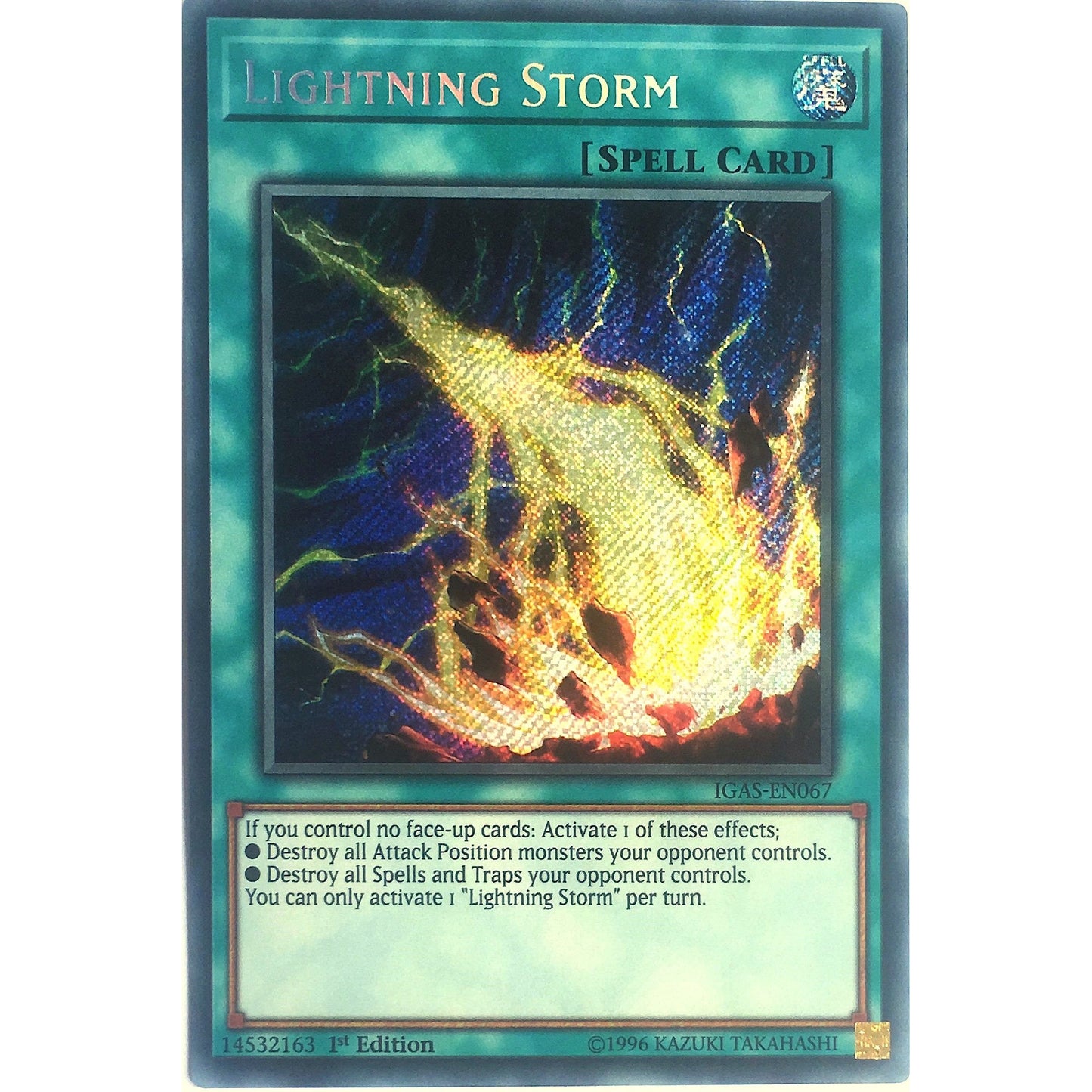 Image for Lightning Storm (IGAS-EN067) (IGAS) - YuGiOh