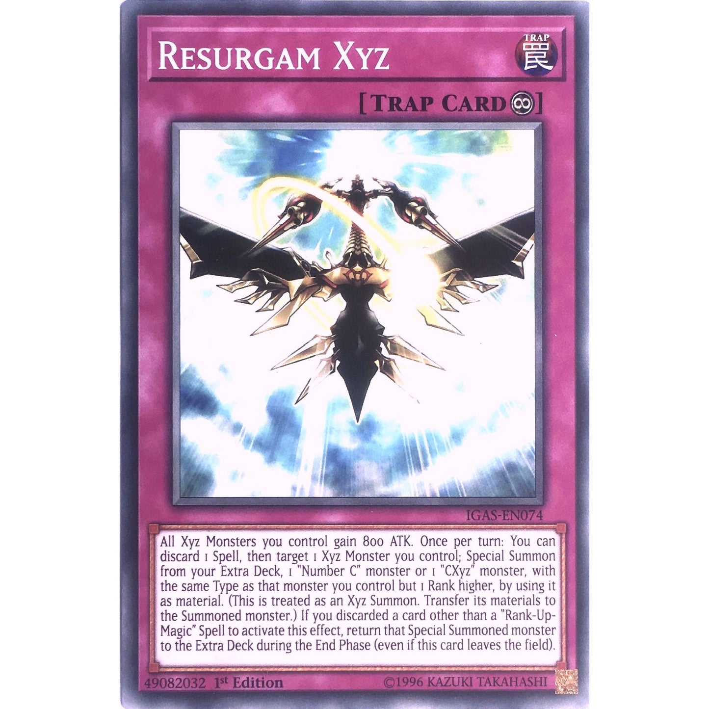 Image for Resurgam Xyz (IGAS-EN074) (IGAS) - YuGiOh