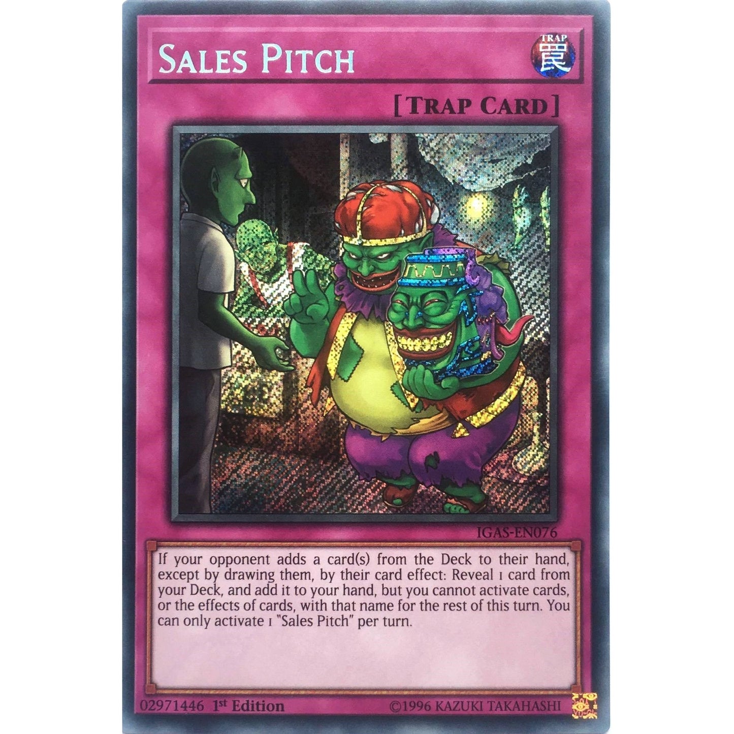 Image for Sales Pitch (IGAS-EN076) (IGAS) - YuGiOh