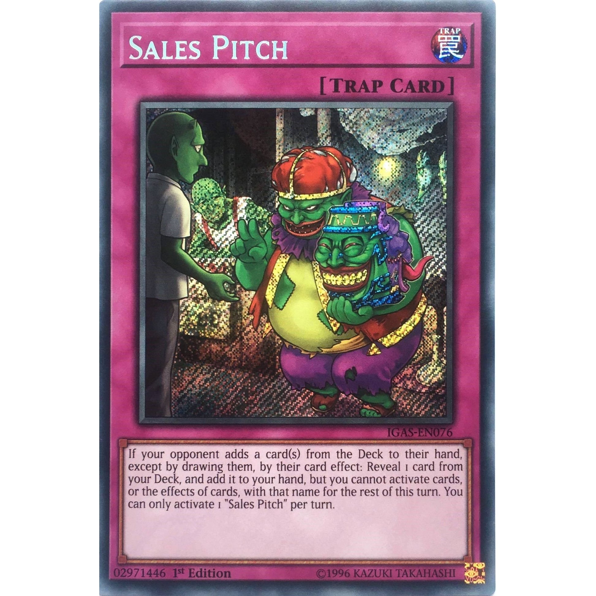 Image for Sales Pitch (IGAS-EN076) (IGAS) - YuGiOh