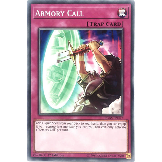 Image for Armory Call (IGAS-EN077) (IGAS) - YuGiOh