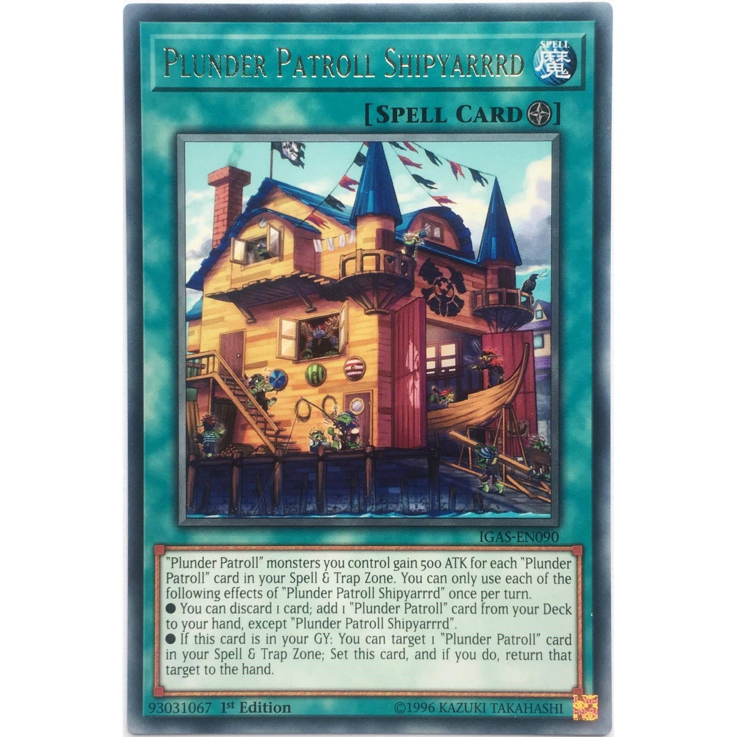 Image for Plunder Patroll Shipyarrrd (IGAS-EN090) (IGAS) - YuGiOh