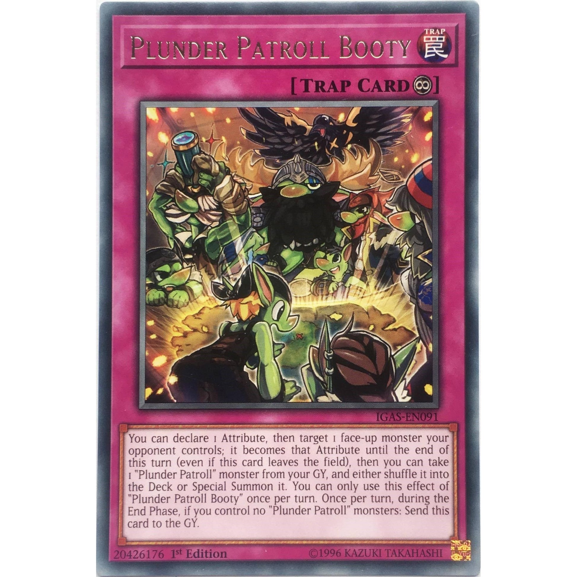 Image for Plunder Patroll Booty (IGAS-EN091) (IGAS) - YuGiOh