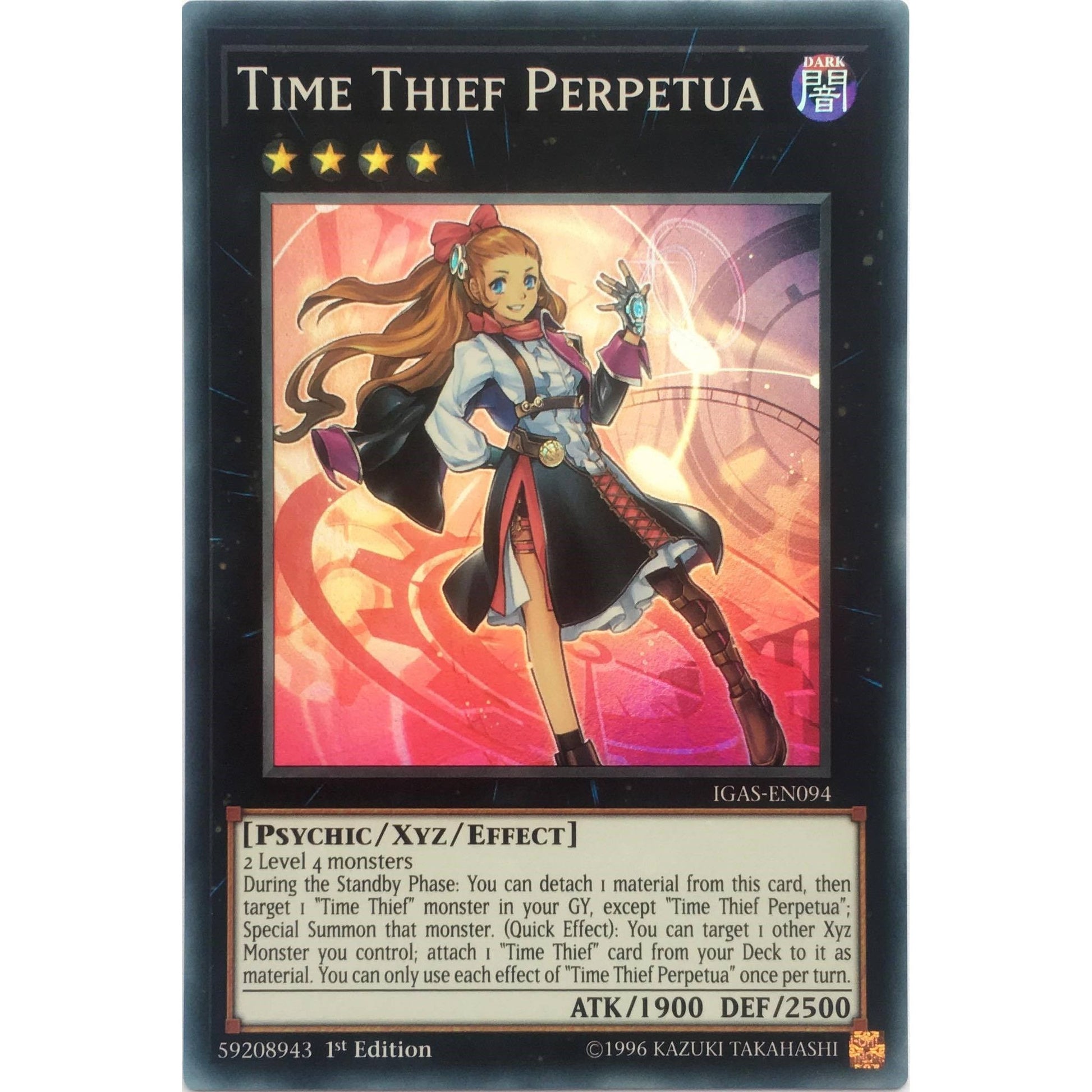 Image for Time Thief Perpetua (IGAS-EN094) (IGAS) - YuGiOh