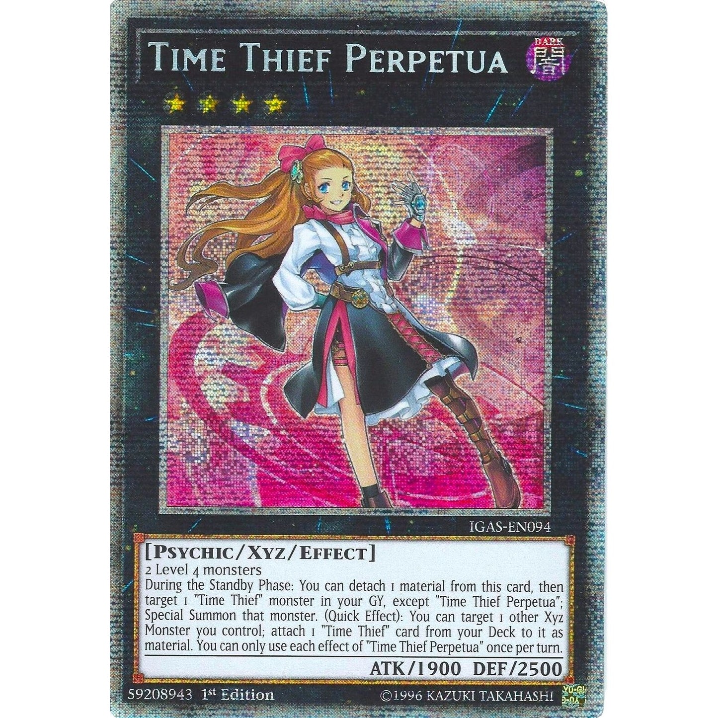 Image for Time Thief Perpetua (Starlight Rare) (IGAS-EN094) (IGAS) - YuGiOh