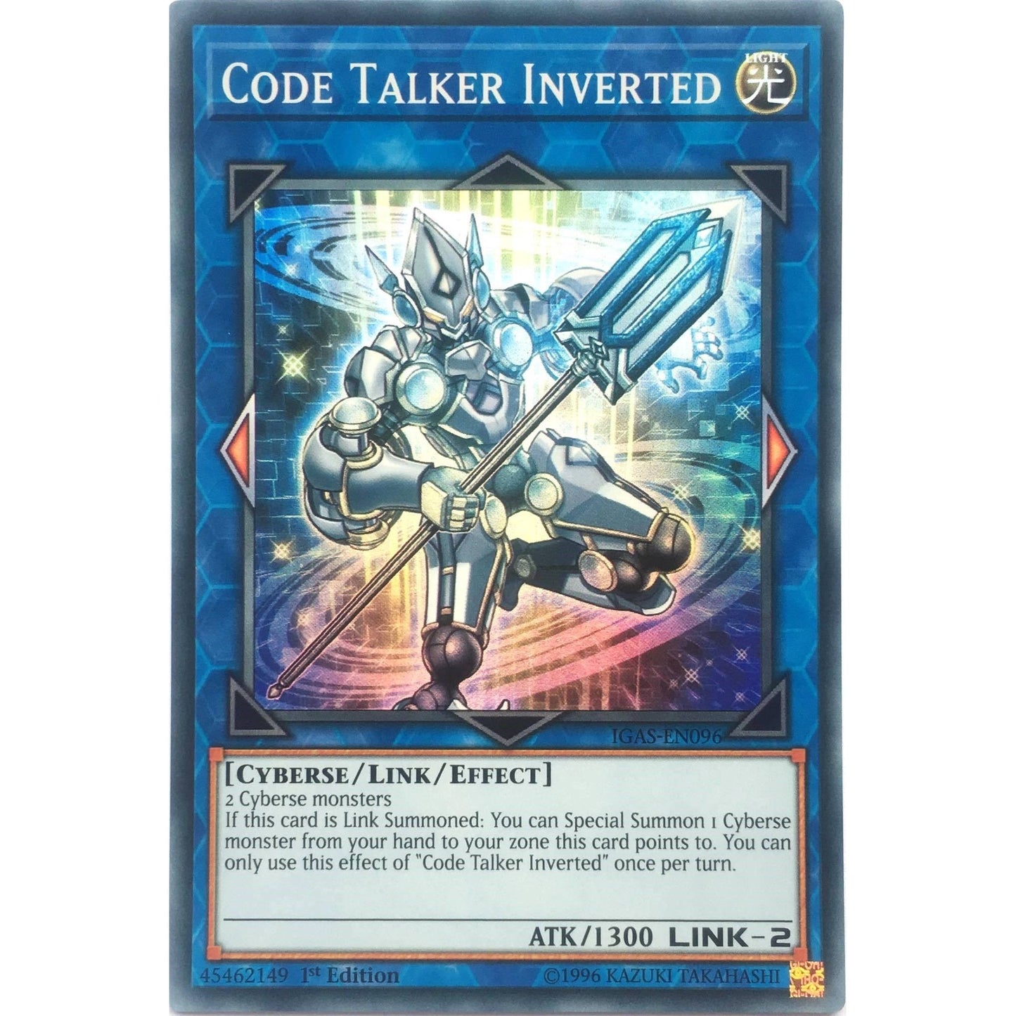 Image for Code Talker Inverted (IGAS-EN096) (IGAS) - YuGiOh