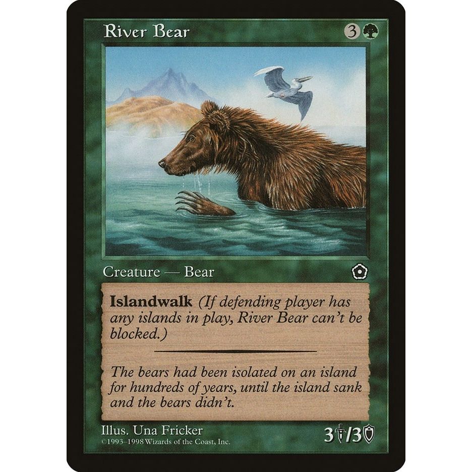 Image for River Bear (P02) - Magic: The Gathering